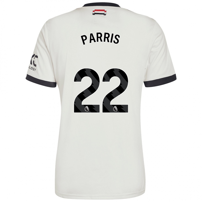 Kinderen Nikita Parris #22 Gebroken Wit Thuisshirt Derde Tenue 2024/25 T-Shirt