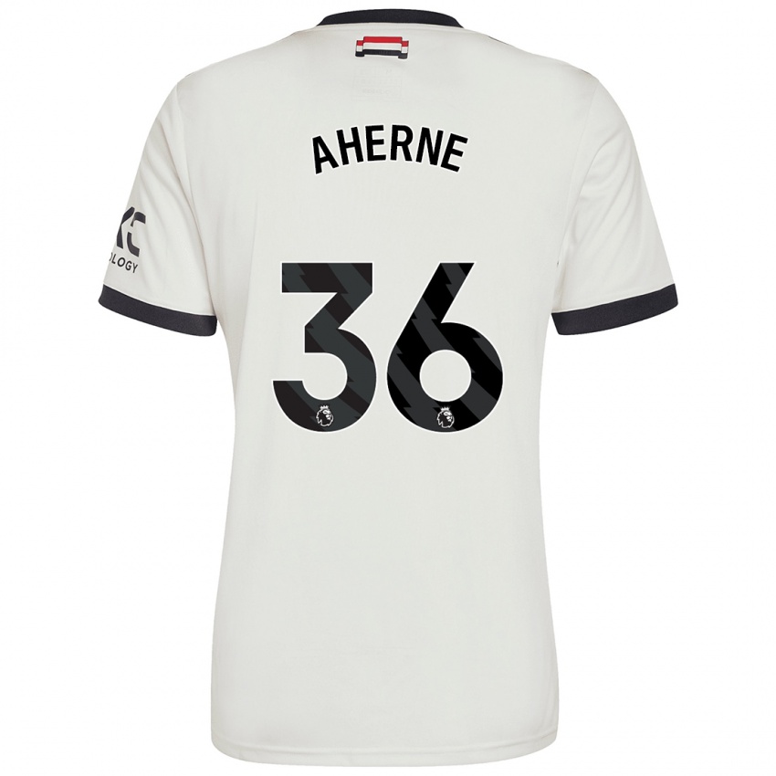 Kinderen Alyssa Aherne #36 Gebroken Wit Thuisshirt Derde Tenue 2024/25 T-Shirt