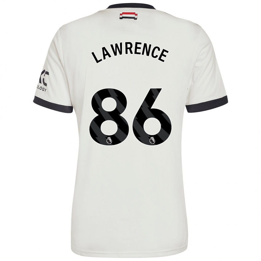 Kinderen Marcus Lawrence #86 Gebroken Wit Thuisshirt Derde Tenue 2024/25 T-Shirt