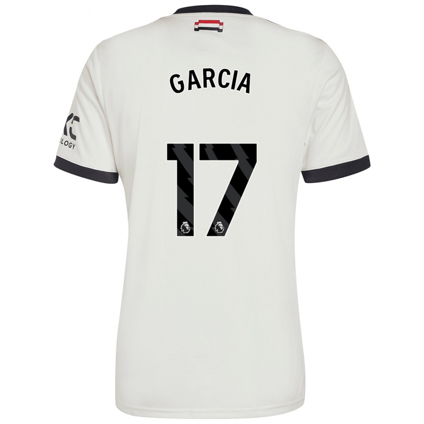 Kinderen Lucia Garcia #17 Gebroken Wit Thuisshirt Derde Tenue 2024/25 T-Shirt