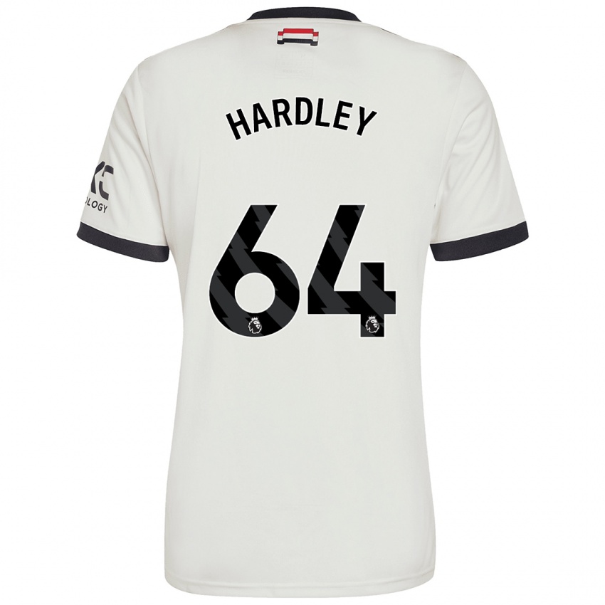 Kinderen Bjorn Hardley #64 Gebroken Wit Thuisshirt Derde Tenue 2024/25 T-Shirt