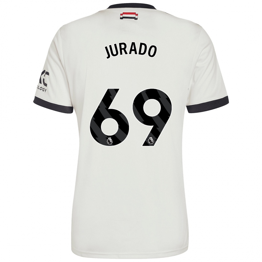 Kinderen Marc Jurado #69 Gebroken Wit Thuisshirt Derde Tenue 2024/25 T-Shirt