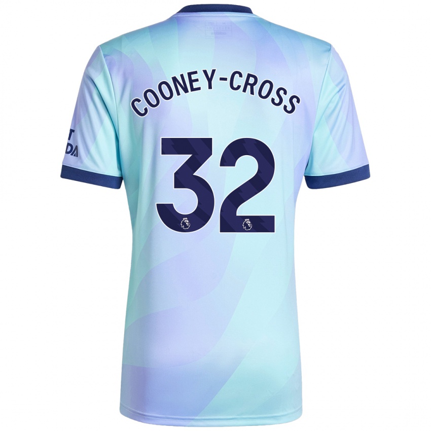 Kinderen Kyra Cooney-Cross #32 Aqua Thuisshirt Derde Tenue 2024/25 T-Shirt