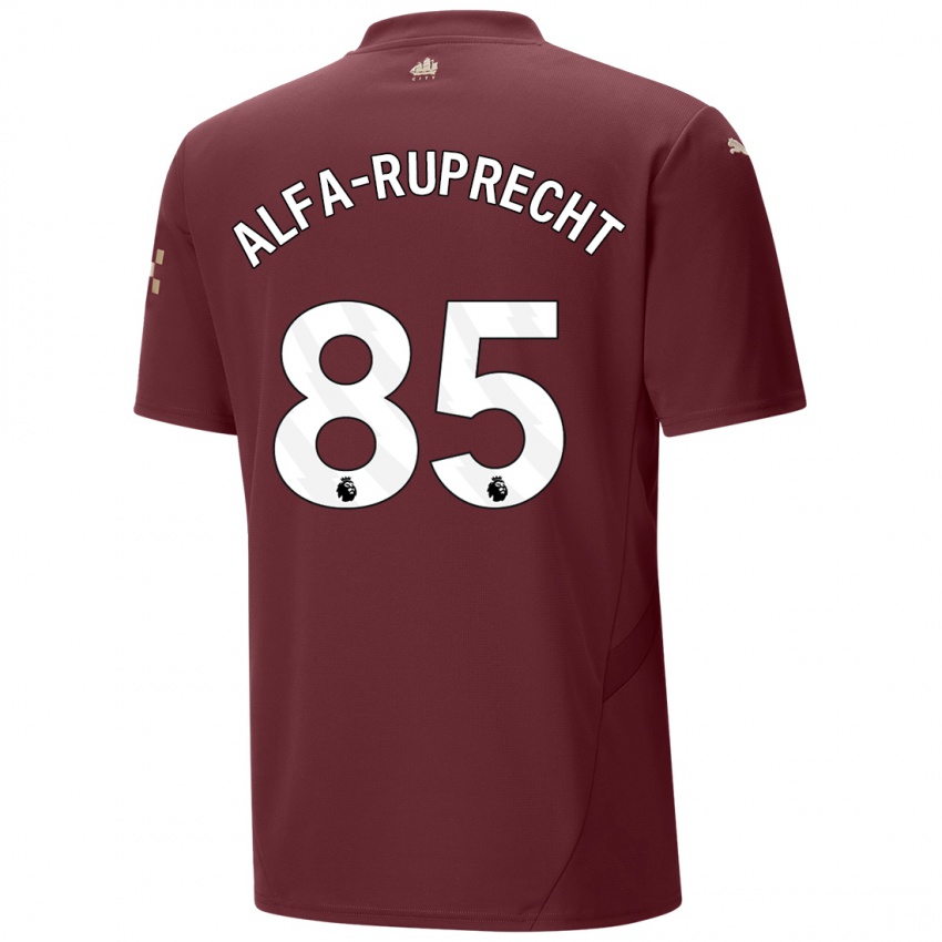 Kinderen Farid Alfa-Ruprecht #85 Kastanjebruin Thuisshirt Derde Tenue 2024/25 T-Shirt