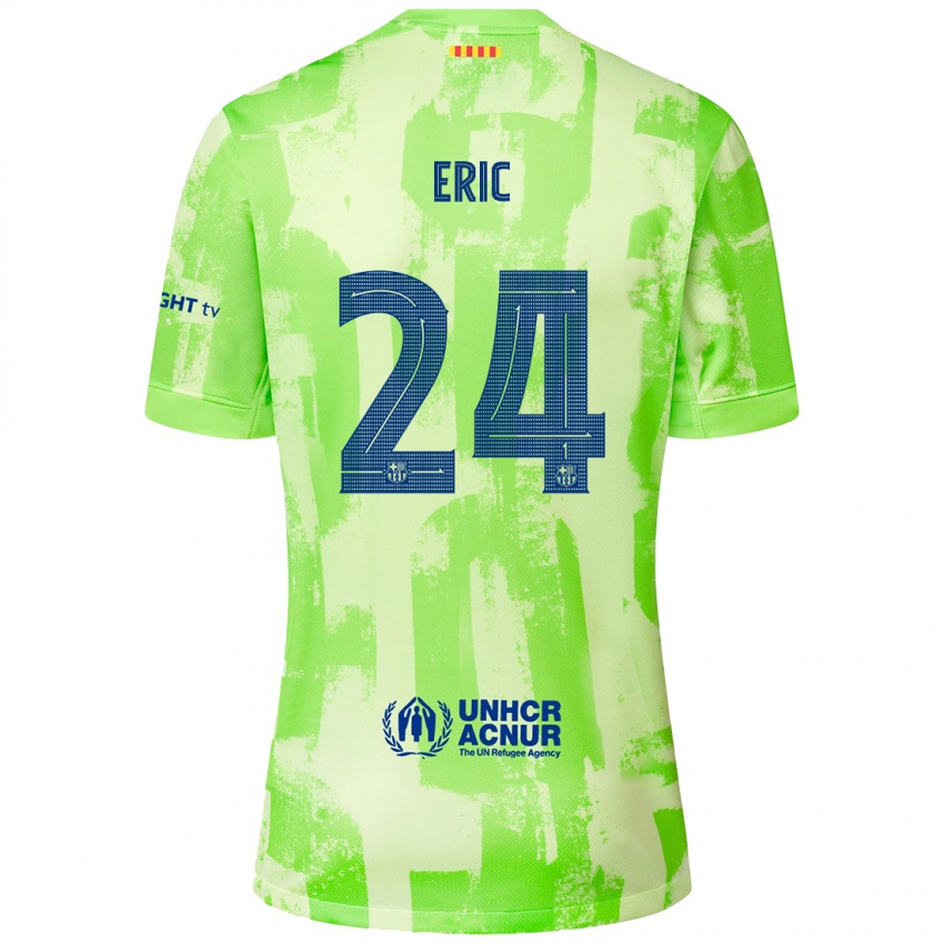 Kinderen Eric Garcia #24 Limoen Thuisshirt Derde Tenue 2024/25 T-Shirt