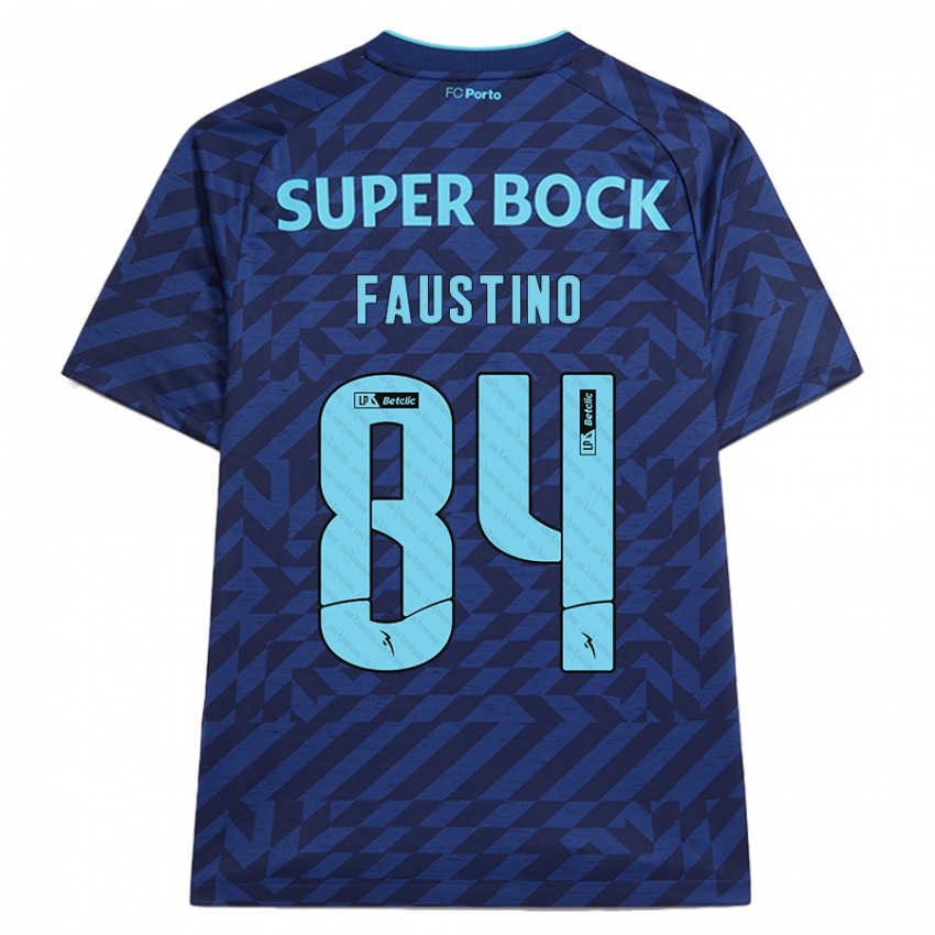 Kinderen Levi Faustino #84 Marineblauw Thuisshirt Derde Tenue 2024/25 T-Shirt