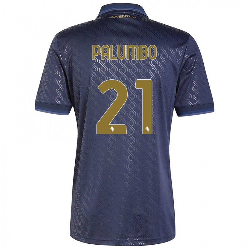 Kinderen Martin Palumbo #21 Marineblauw Thuisshirt Derde Tenue 2024/25 T-Shirt