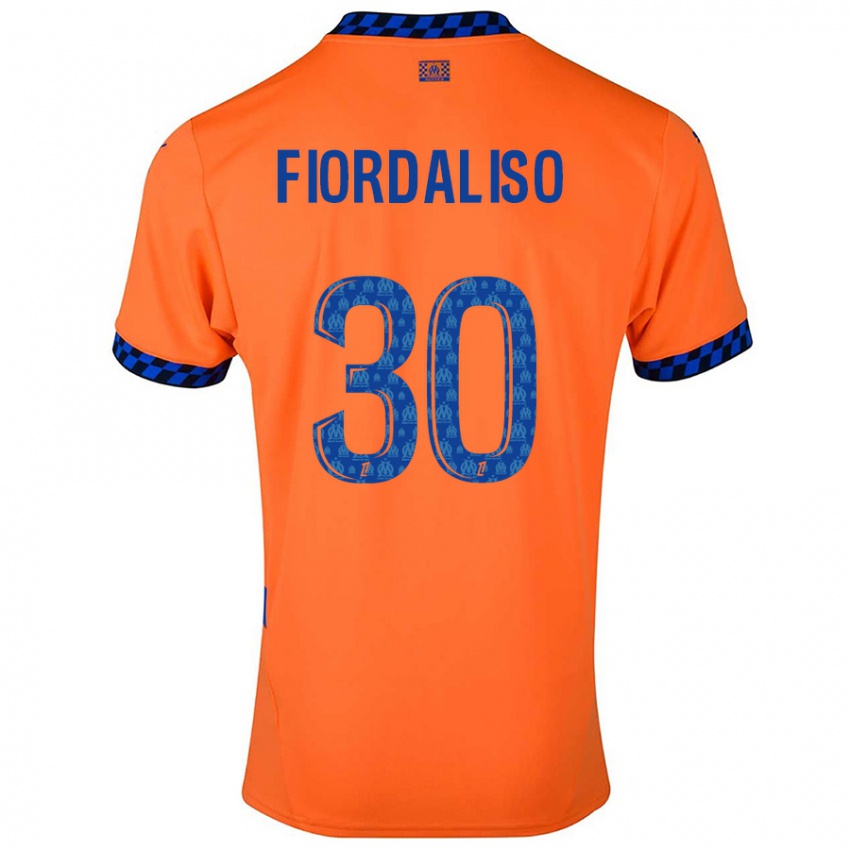 Kinderen Thelma Fiordaliso #30 Oranje Donkerblauw Thuisshirt Derde Tenue 2024/25 T-Shirt