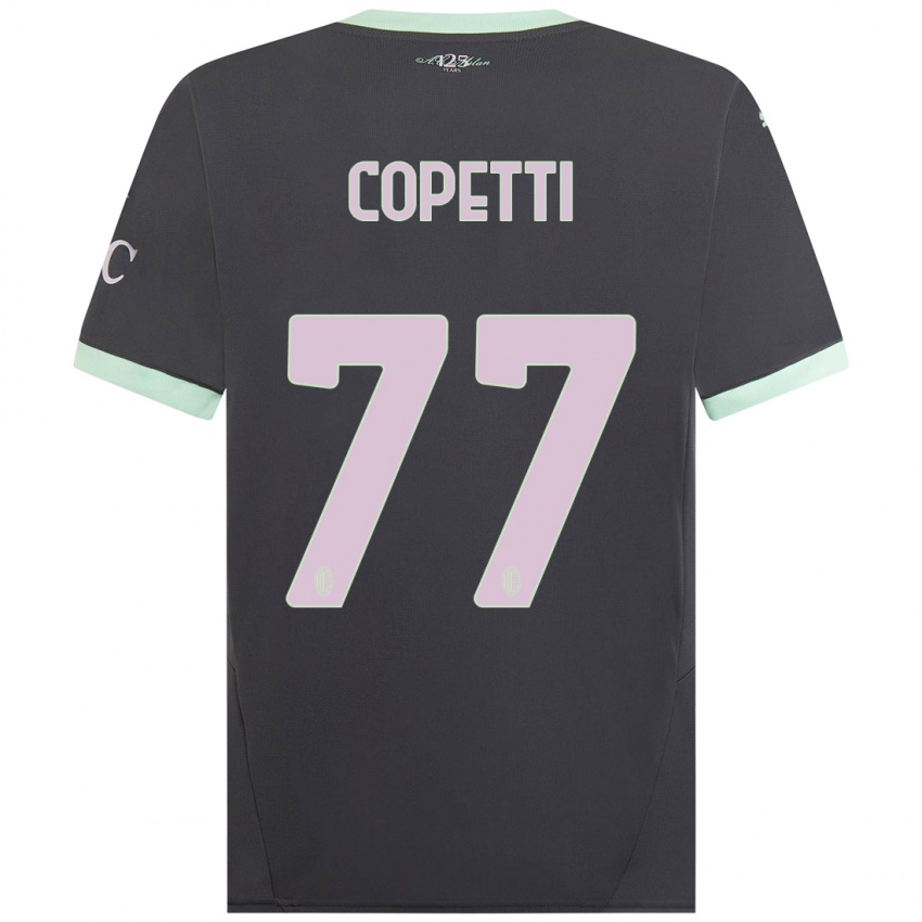 Kinderen Matilde Copetti #77 Grijs Thuisshirt Derde Tenue 2024/25 T-Shirt