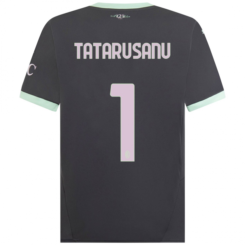 Kinderen Ciprian Tatarusanu #1 Grijs Thuisshirt Derde Tenue 2024/25 T-Shirt