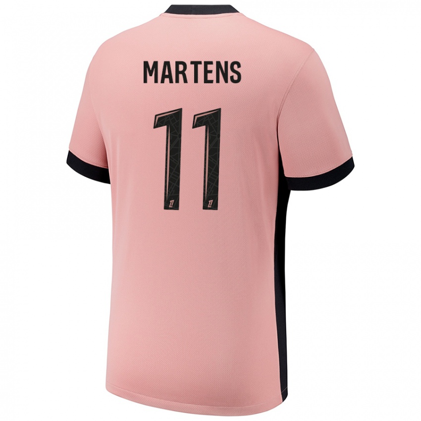 Kinderen Lieke Martens #11 Roestroze Thuisshirt Derde Tenue 2024/25 T-Shirt