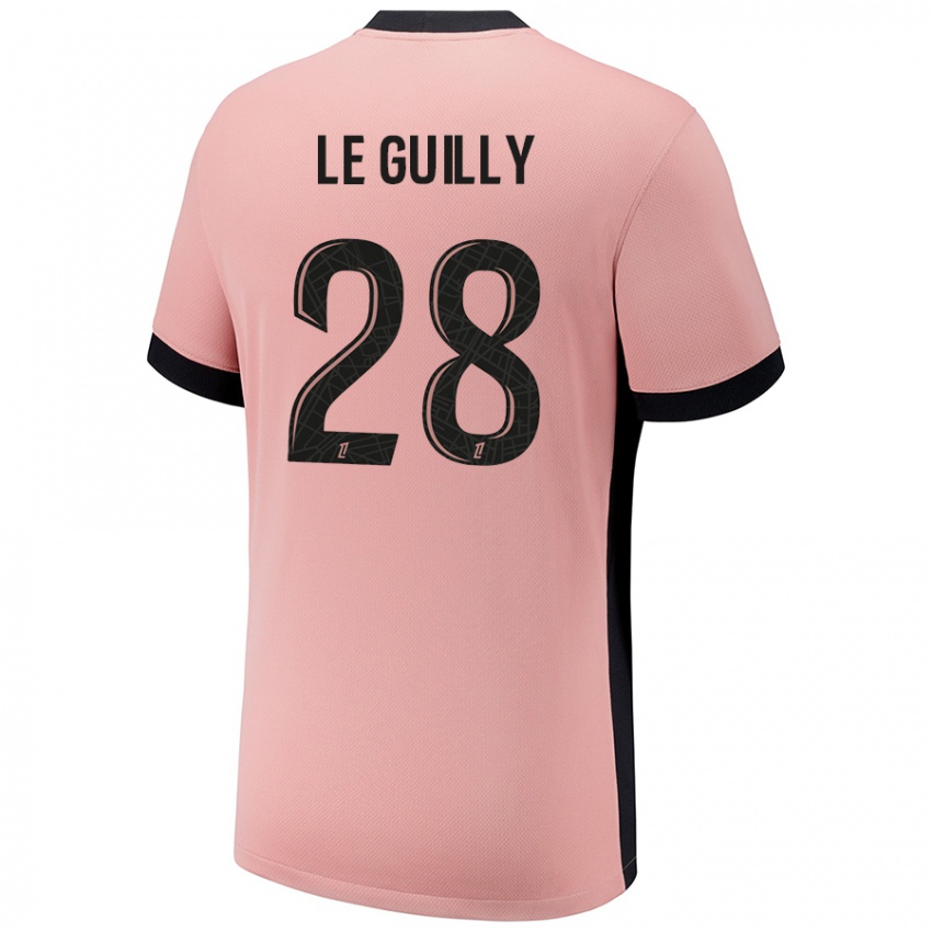 Kinderen Jade Le Guilly #28 Roestroze Thuisshirt Derde Tenue 2024/25 T-Shirt