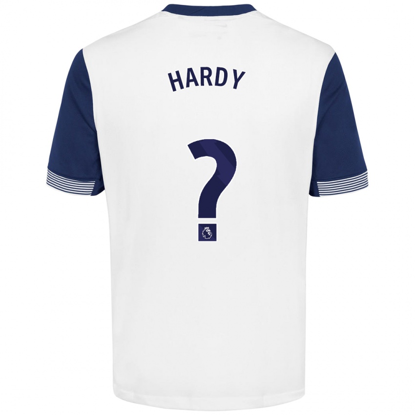 Heren Malachi Hardy #0 Wit Blauw Thuisshirt Thuistenue 2024/25 T-Shirt