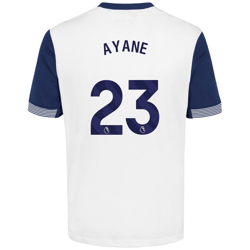 Heren Rosella Ayane #23 Wit Blauw Thuisshirt Thuistenue 2024/25 T-Shirt