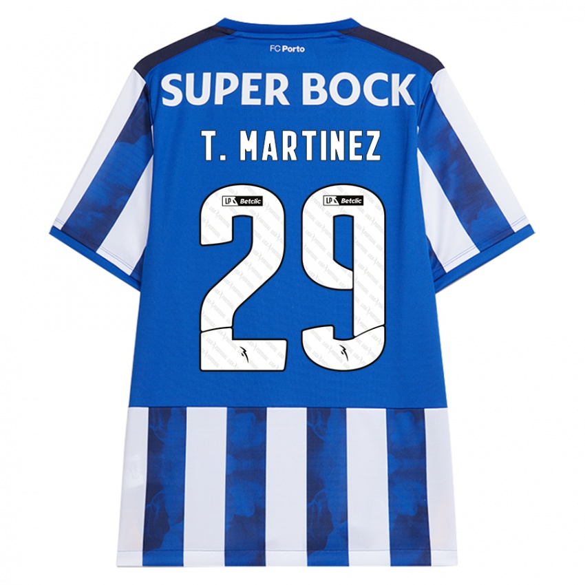 Heren Toni Martinez #29 Blauw Wit Thuisshirt Thuistenue 2024/25 T-Shirt