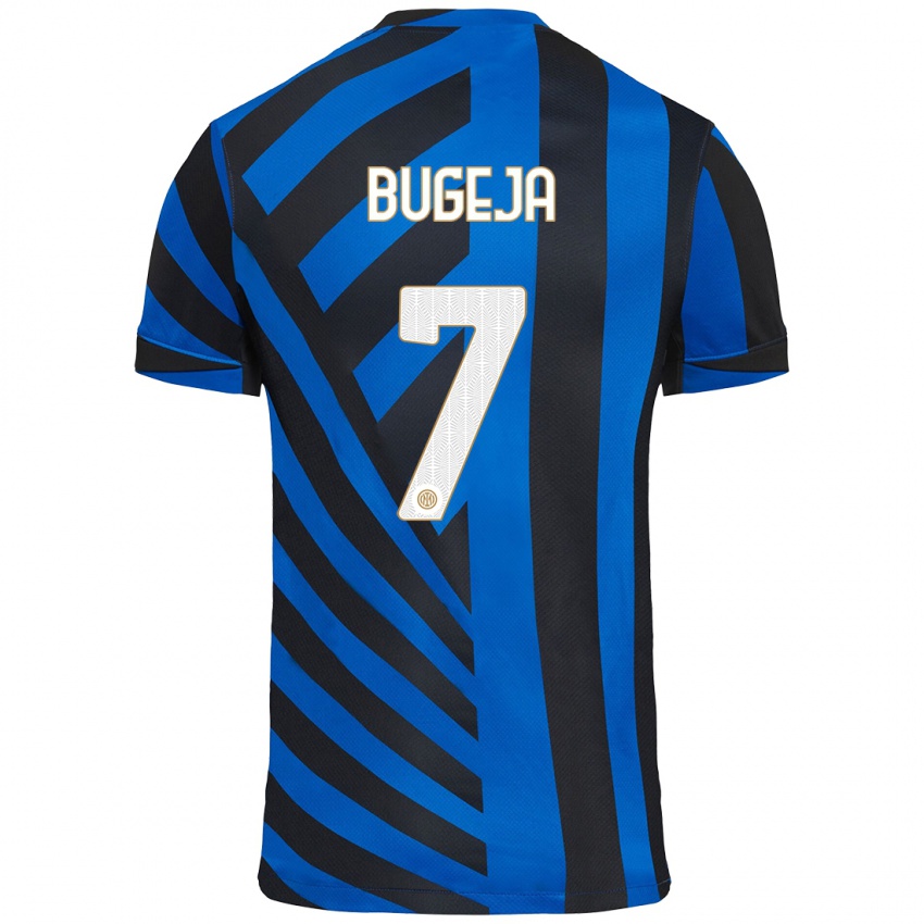 Heren Haley Bugeja #7 Blauw Zwart Thuisshirt Thuistenue 2024/25 T-Shirt