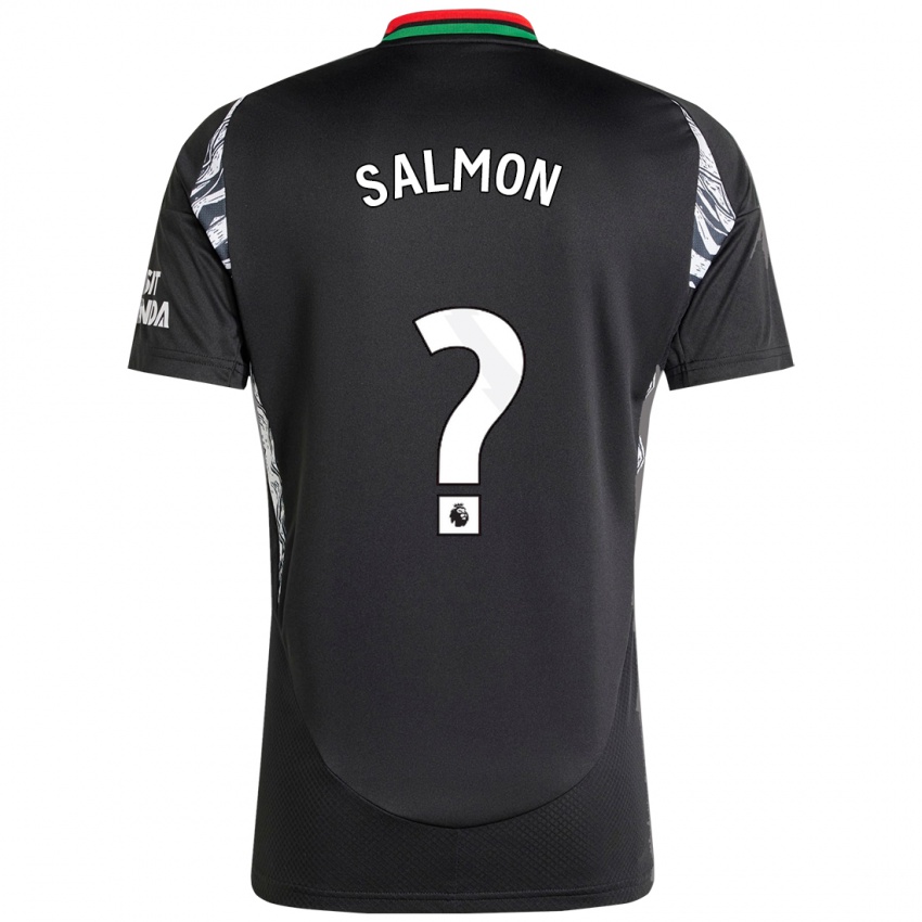 Heren Marli Salmon #0 Zwart Uitshirt Uittenue 2024/25 T-Shirt