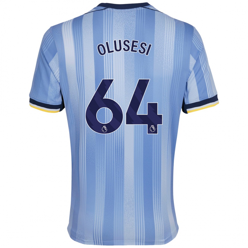 Heren Callum Olusesi #64 Lichtblauw Uitshirt Uittenue 2024/25 T-Shirt