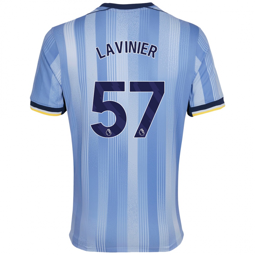 Heren Marcel Lavinier #57 Lichtblauw Uitshirt Uittenue 2024/25 T-Shirt