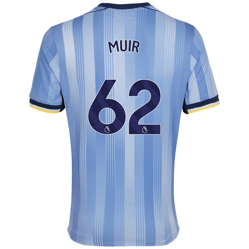 Heren Marqes Muir #62 Lichtblauw Uitshirt Uittenue 2024/25 T-Shirt