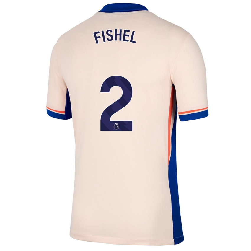 Heren Mia Fishel #2 Lichtbeige Uitshirt Uittenue 2024/25 T-Shirt