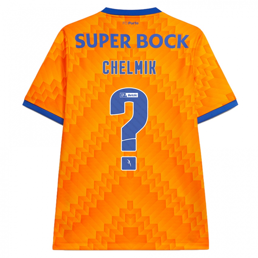 Heren Chelmik #0 Oranje Uitshirt Uittenue 2024/25 T-Shirt