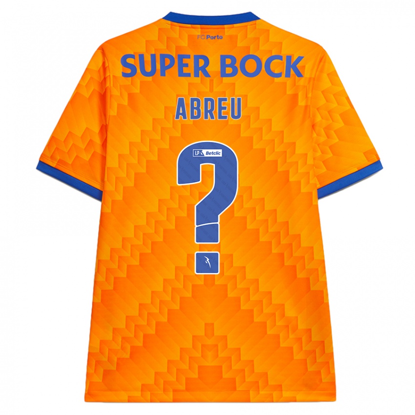 Heren João Abreu #0 Oranje Uitshirt Uittenue 2024/25 T-Shirt