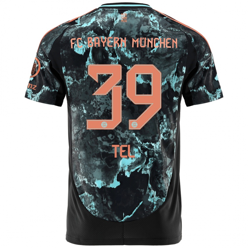 Heren Mathys Tel #39 Zwart Uitshirt Uittenue 2024/25 T-Shirt