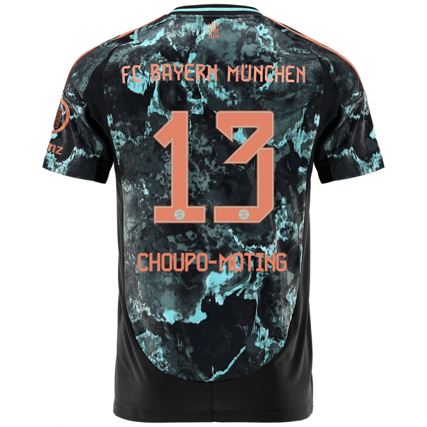 Heren Eric Maxim Choupo-Moting #13 Zwart Uitshirt Uittenue 2024/25 T-Shirt