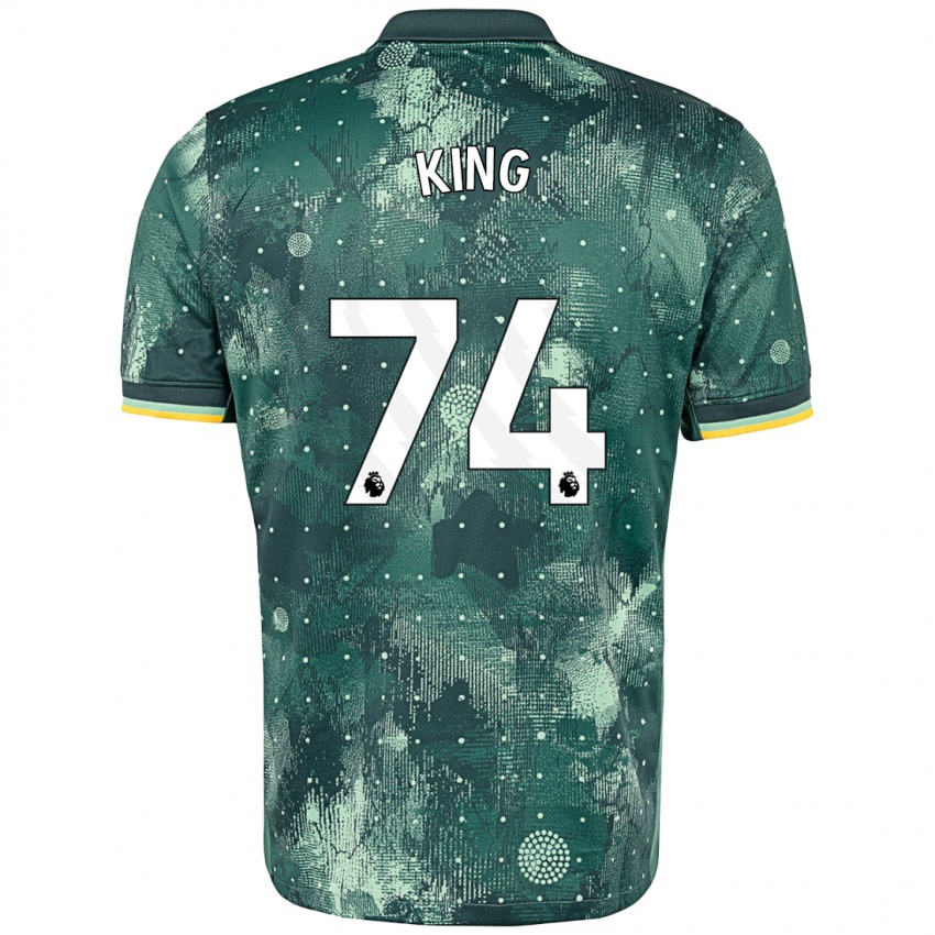 Heren Maeson King #74 Muntgroen Thuisshirt Derde Tenue 2024/25 T-Shirt