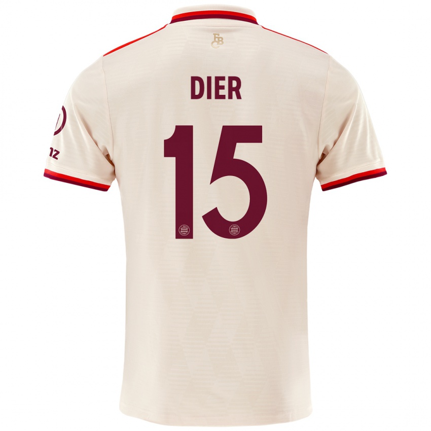 Heren Eric Dier #15 Linen Thuisshirt Derde Tenue 2024/25 T-Shirt