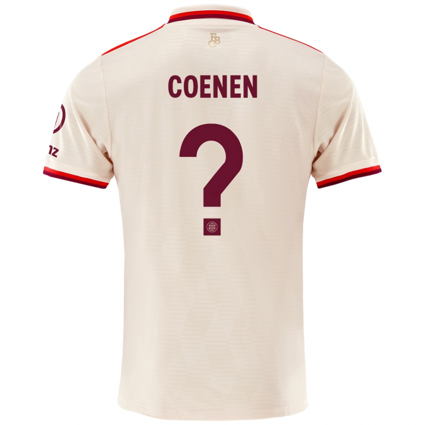 Heren Alexander Coenen #0 Linen Thuisshirt Derde Tenue 2024/25 T-Shirt