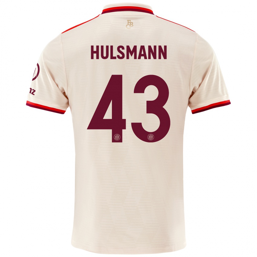 Heren Tom Hulsmann #43 Linen Thuisshirt Derde Tenue 2024/25 T-Shirt