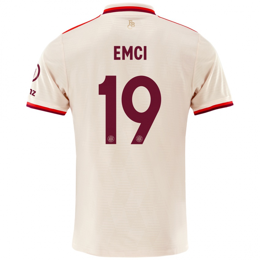 Heren Ben Emci #19 Linen Thuisshirt Derde Tenue 2024/25 T-Shirt