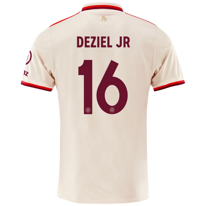 Heren Robert Deziel Jr #16 Linen Thuisshirt Derde Tenue 2024/25 T-Shirt