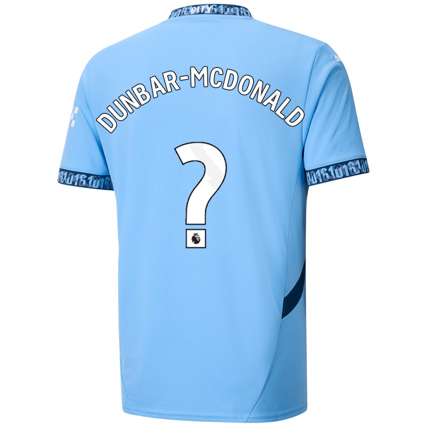 Dames Christian Dunbar-Mcdonald #0 Marineblauw Thuisshirt Thuistenue 2024/25 T-Shirt