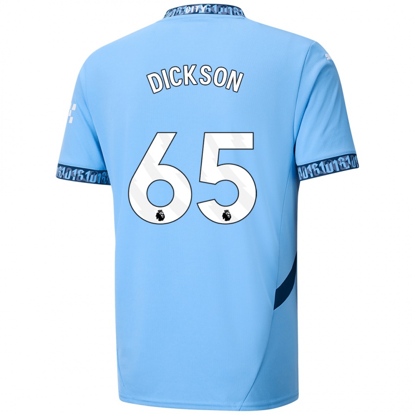 Dames Will Dickson #65 Marineblauw Thuisshirt Thuistenue 2024/25 T-Shirt