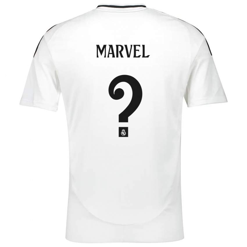 Dames Marvel #0 Wit Thuisshirt Thuistenue 2024/25 T-Shirt