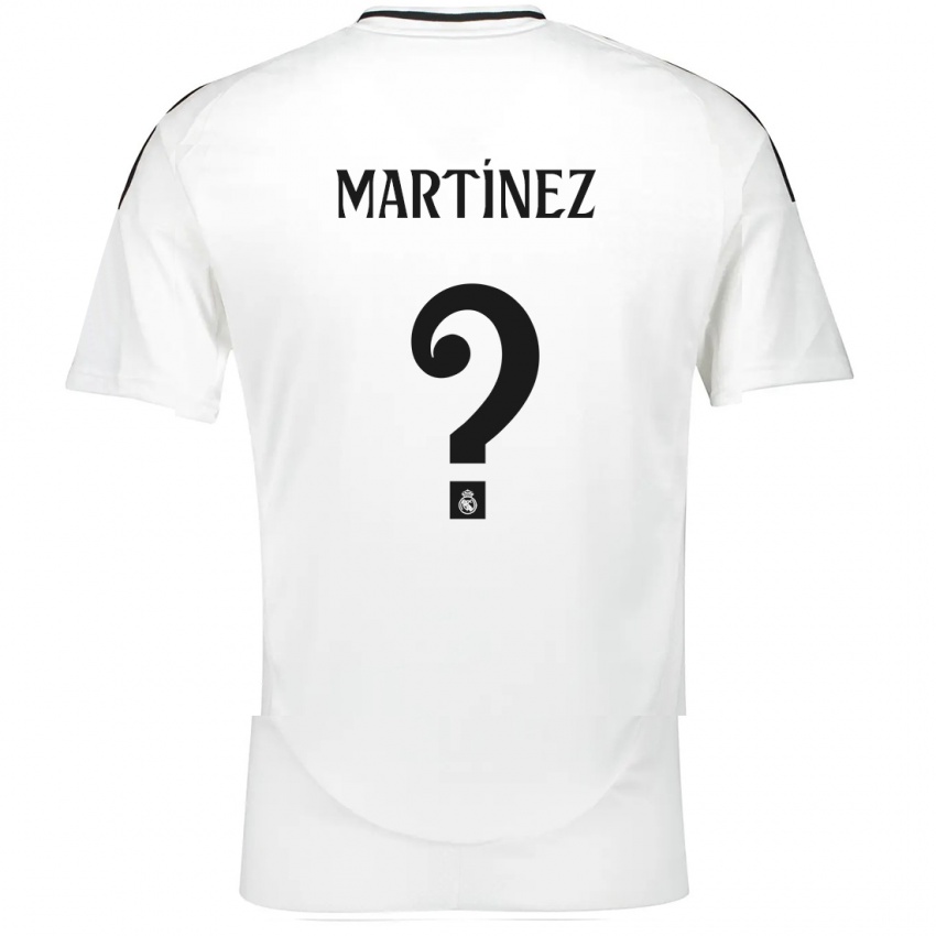 Dames Antonio Martínez #0 Wit Thuisshirt Thuistenue 2024/25 T-Shirt