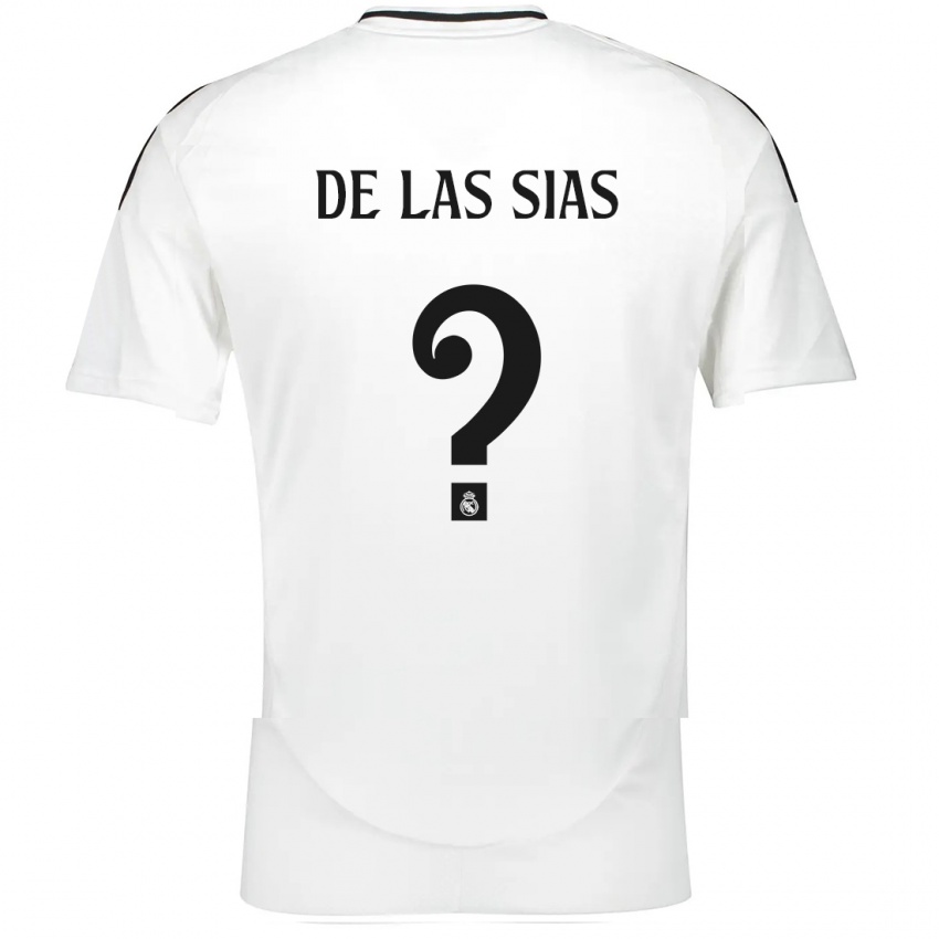 Dames Marcos De Las Sias #0 Wit Thuisshirt Thuistenue 2024/25 T-Shirt