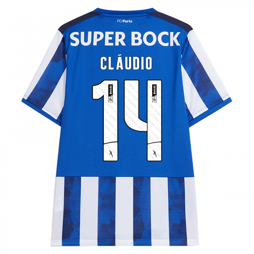 Dames Claudio Ramos #14 Blauw Wit Thuisshirt Thuistenue 2024/25 T-Shirt