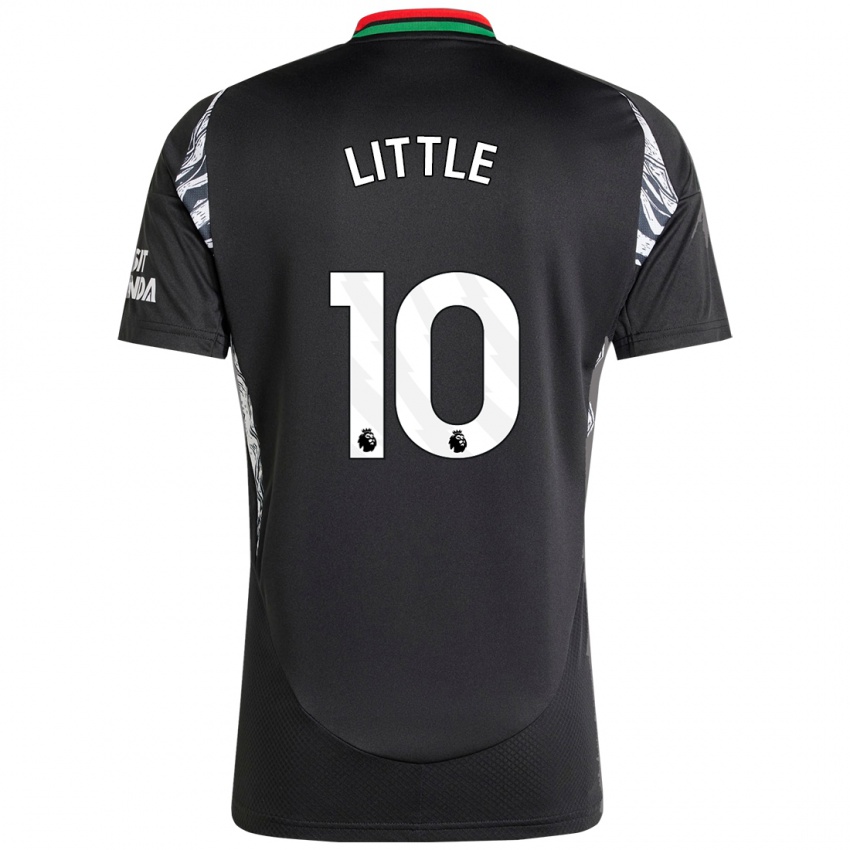 Dames Kim Little #10 Zwart Uitshirt Uittenue 2024/25 T-Shirt