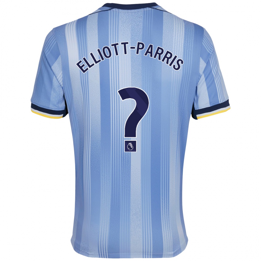 Dames Reiss Elliott-Parris #0 Lichtblauw Uitshirt Uittenue 2024/25 T-Shirt