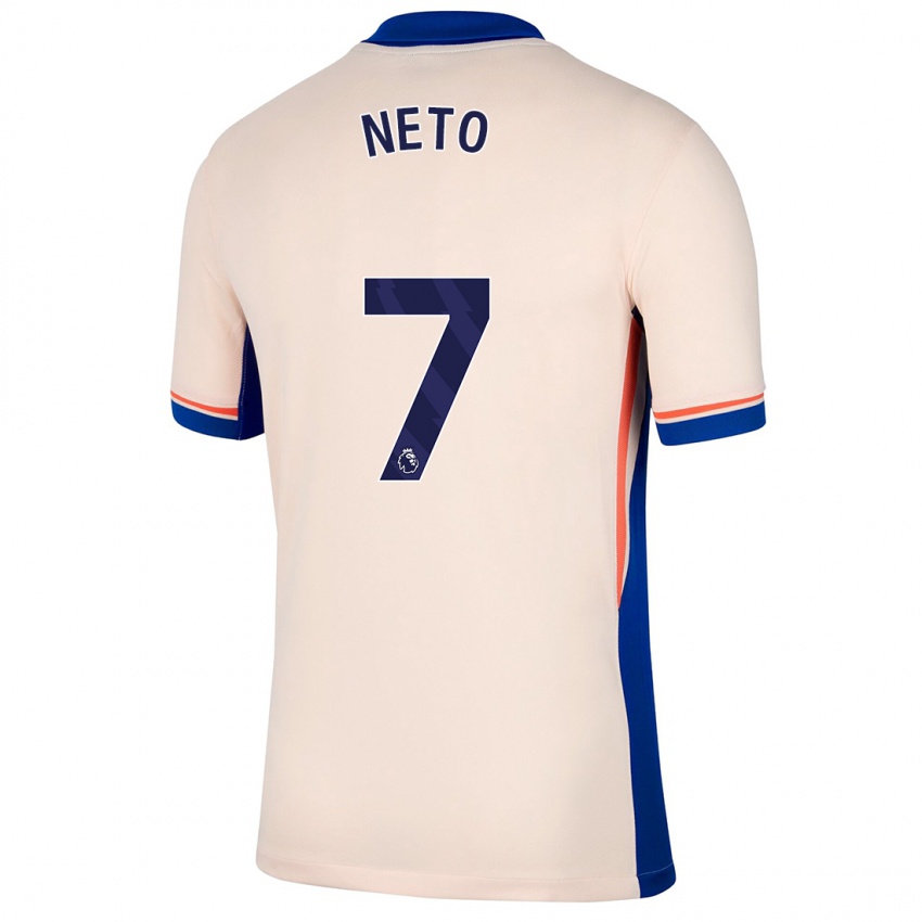 Dames Pedro Neto #7 Lichtbeige Uitshirt Uittenue 2024/25 T-Shirt