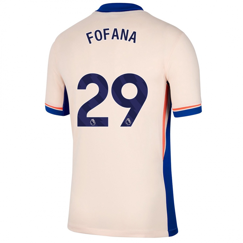 Dames Wesley Fofana #29 Lichtbeige Uitshirt Uittenue 2024/25 T-Shirt