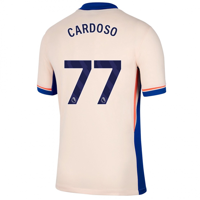 Dames Leo Cardoso #77 Lichtbeige Uitshirt Uittenue 2024/25 T-Shirt