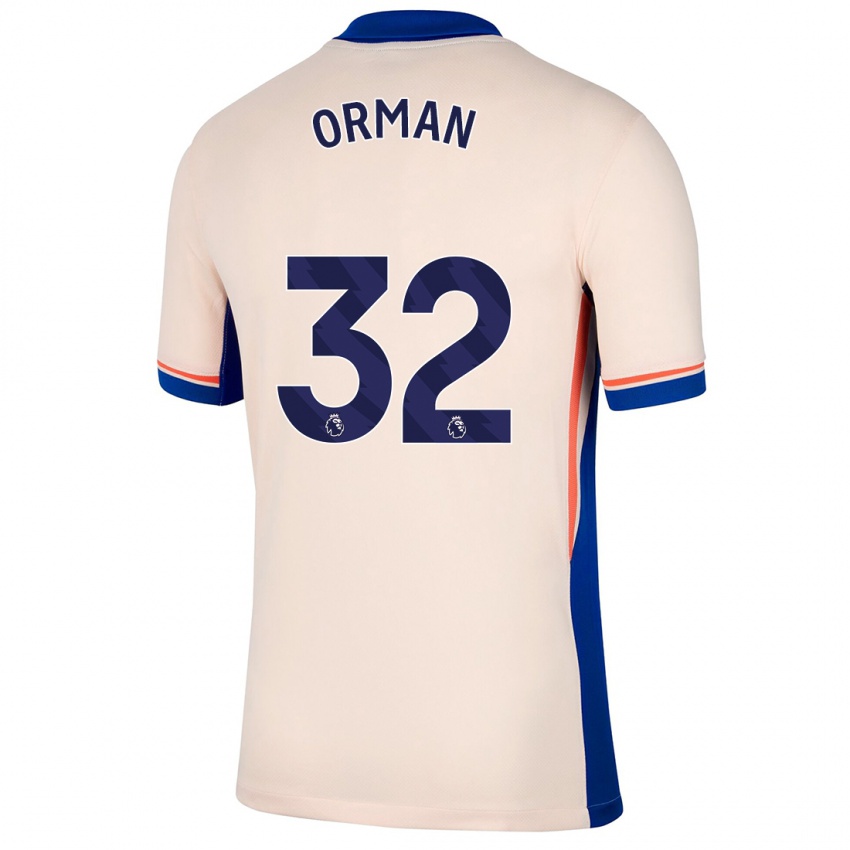 Dames Emily Orman #32 Lichtbeige Uitshirt Uittenue 2024/25 T-Shirt