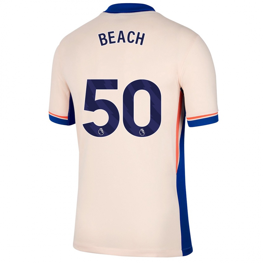 Dames Eddie Beach #50 Lichtbeige Uitshirt Uittenue 2024/25 T-Shirt