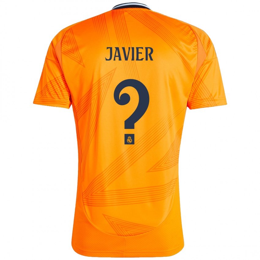 Dames Javier Navarro #0 Oranje Uitshirt Uittenue 2024/25 T-Shirt