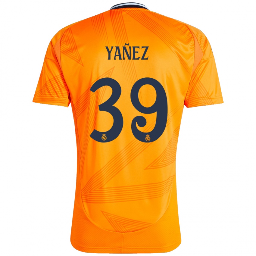 Dames Daniel Yañez #39 Oranje Uitshirt Uittenue 2024/25 T-Shirt